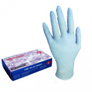 Guante de nitrilo tipo cirujano