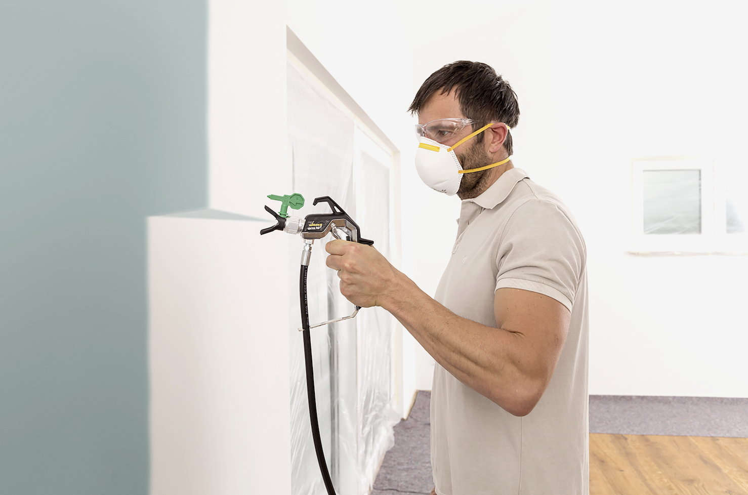 Importancia de la protección respiratoria en trabajos de pintura